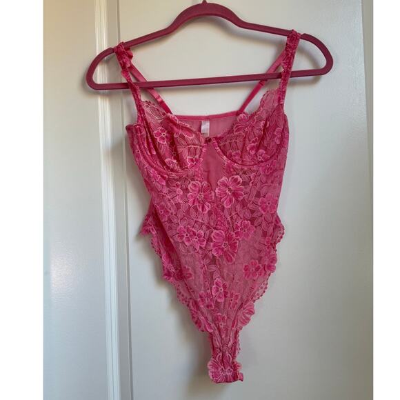 1999 Victoria Secret Lace Lingerie 36C Lace Mesh‎ Fairycore Valentine Y2K 90s - Picture 1 of 4
